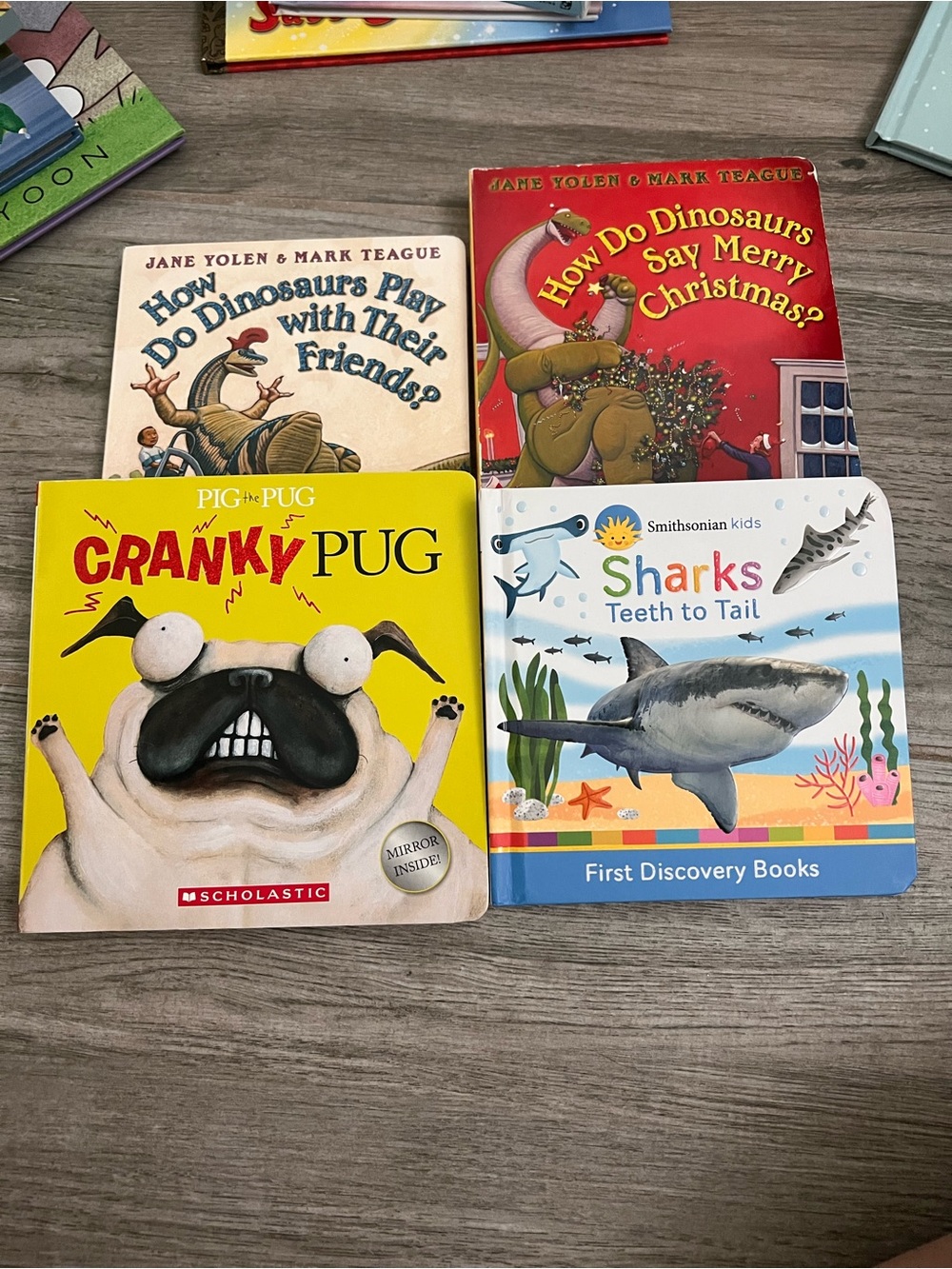Set of 4 books kids